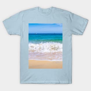 beautiful scenery beach wave T-Shirt